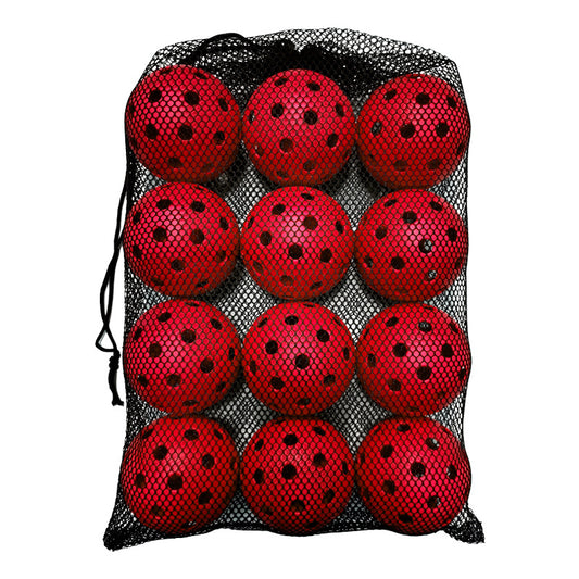 Outdoor Pickleballs 12-Pack with Mesh Bag — photo 2