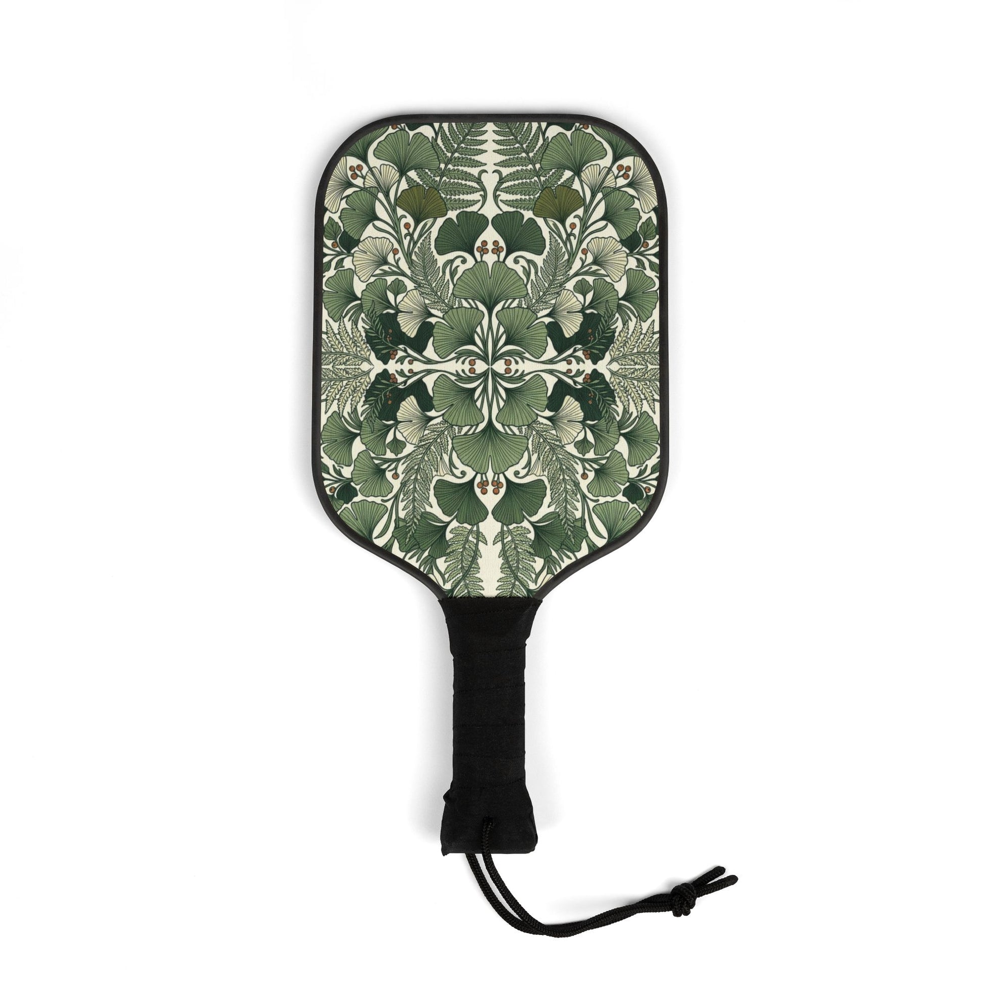 Green Floral Kaleidoscope Ready-to-Play Pickleball Set