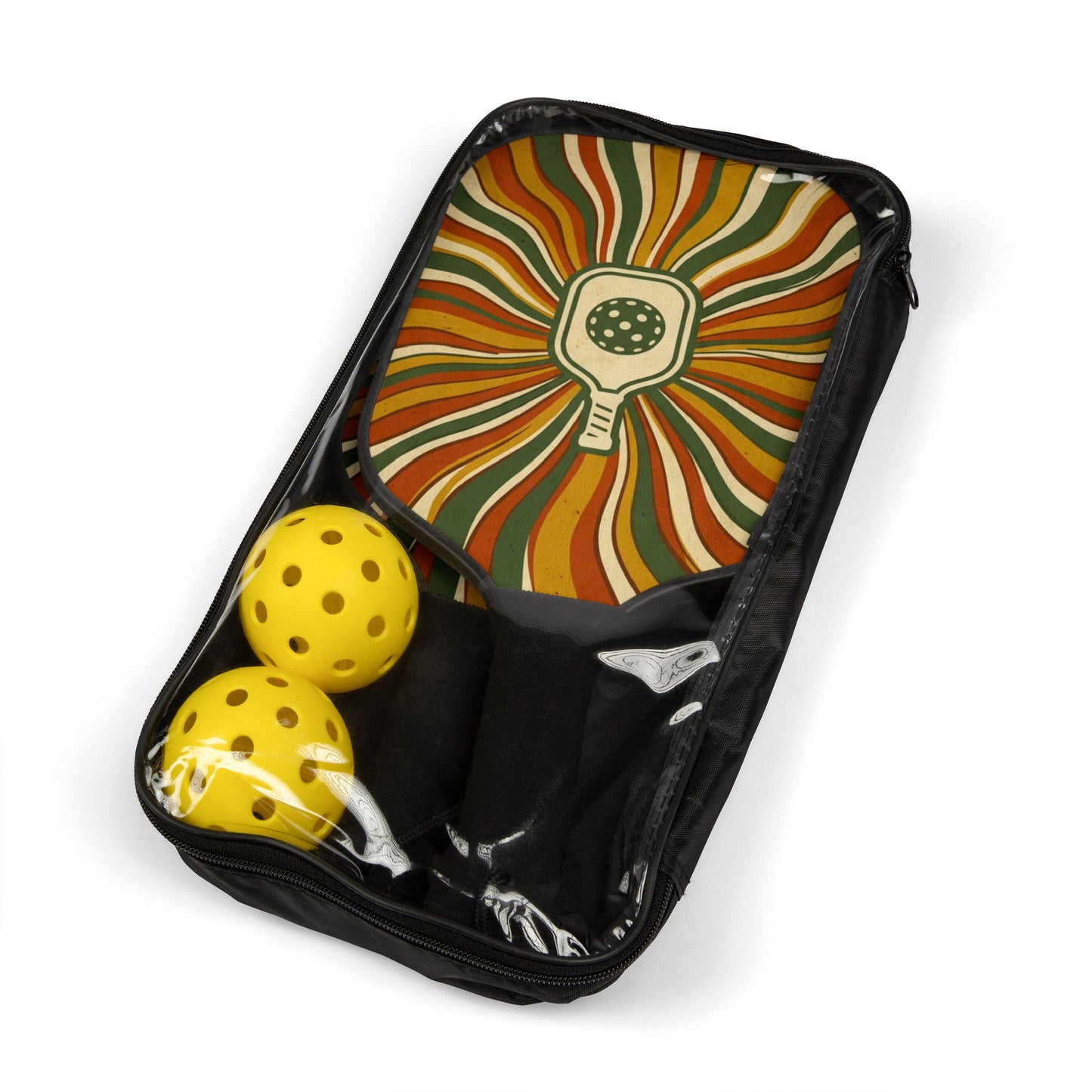 Retro Swirl Ready-to-Play Pickleball Set — photo 4