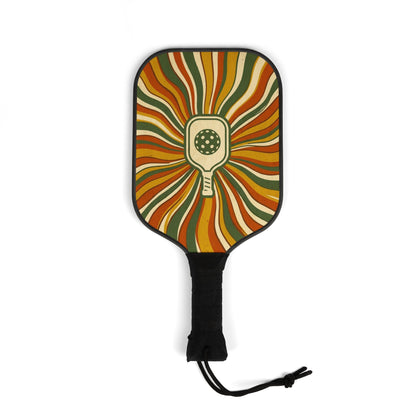 Retro Swirl Ready-to-Play Pickleball Set