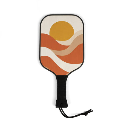 Sunset Waves Ready-to-Play Pickleball Set