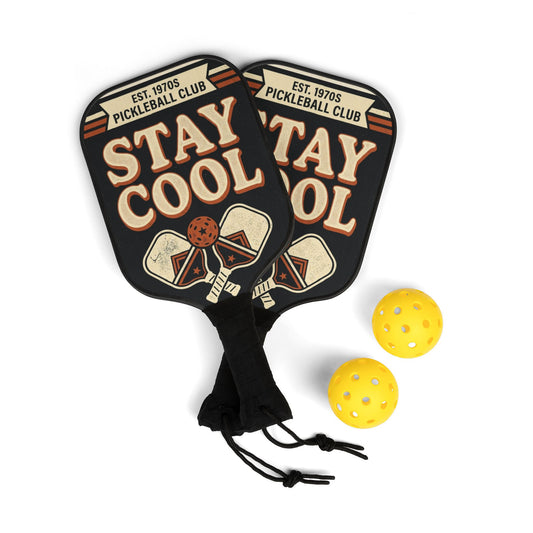 Stay Cool Retro Ready-to-Play Pickleball Set — photo 2