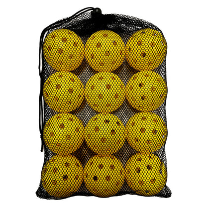 Outdoor Pickleballs 12-Pack with Mesh Bag — photo 4