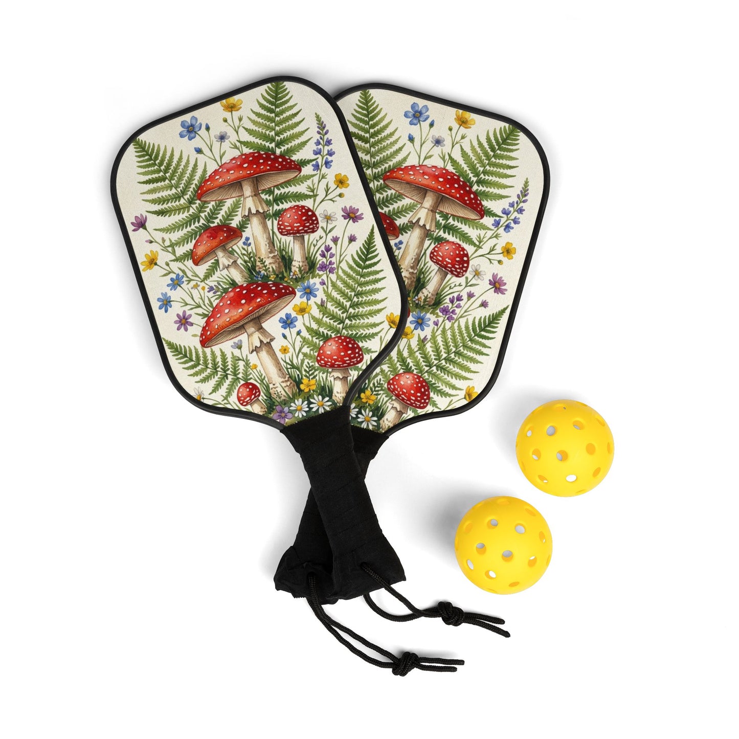 Mushroom Fern Ready-to-Play Pickleball Set — photo 2