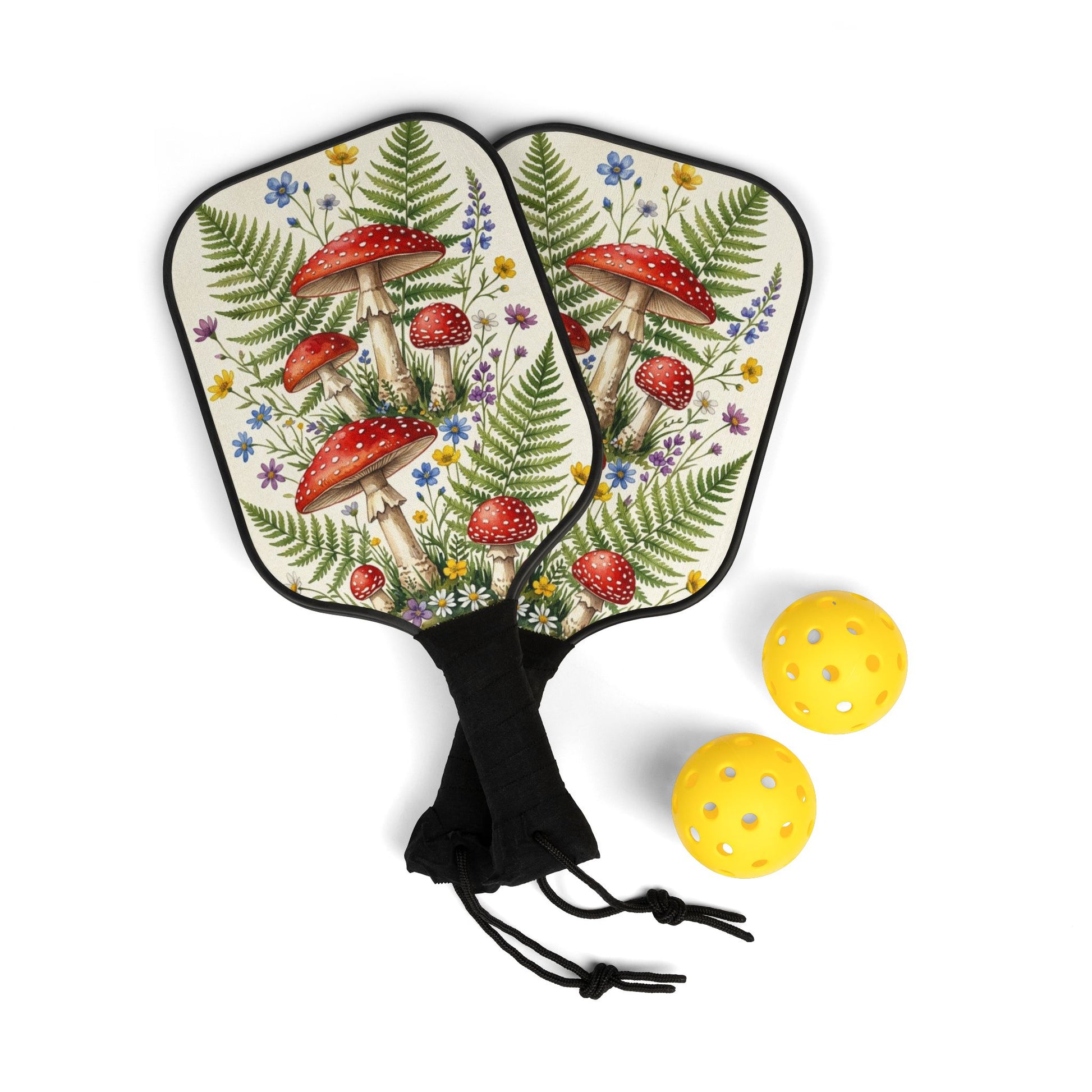 Mushroom Fern Ready-to-Play Pickleball Set — photo 2
