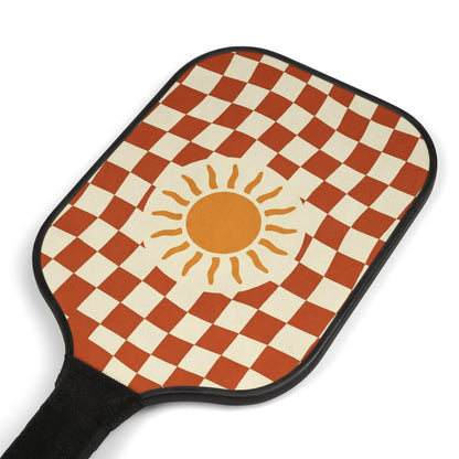 Retro Checkerboard Ready-to-Play Pickleball Set — photo 3