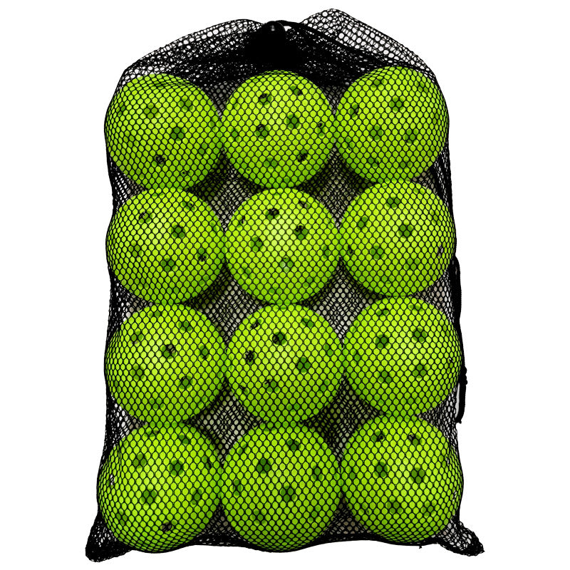 Outdoor Pickleballs 12-Pack with Mesh Bag — photo 3