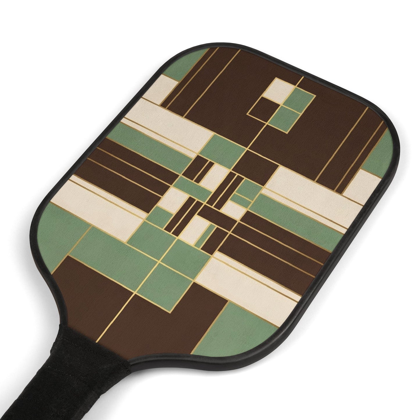 Retro Geometric Ready-to-Play Pickleball Set — photo 3