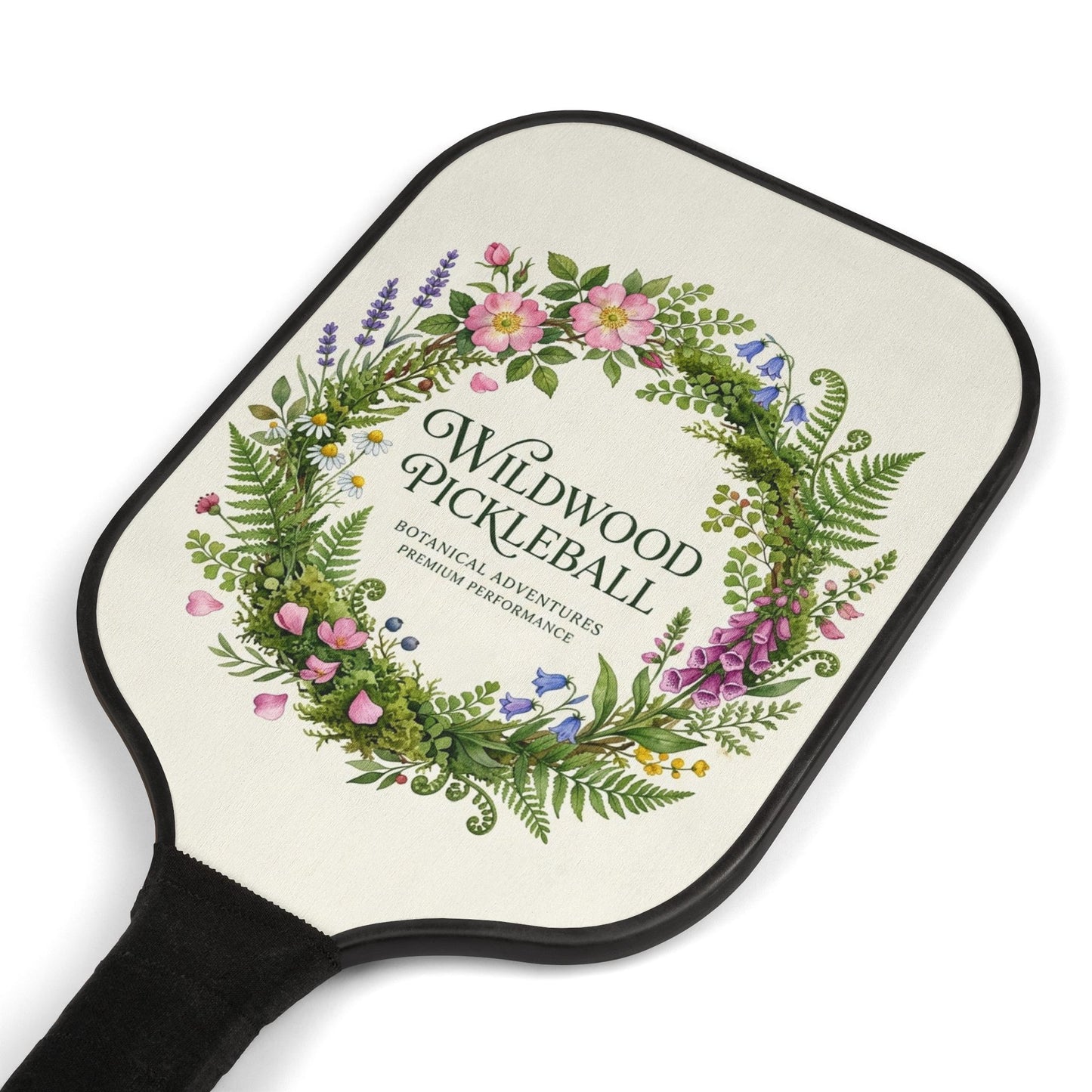 Wildwood Floral Wreath Ready-to-Play Pickleball Set — photo 3