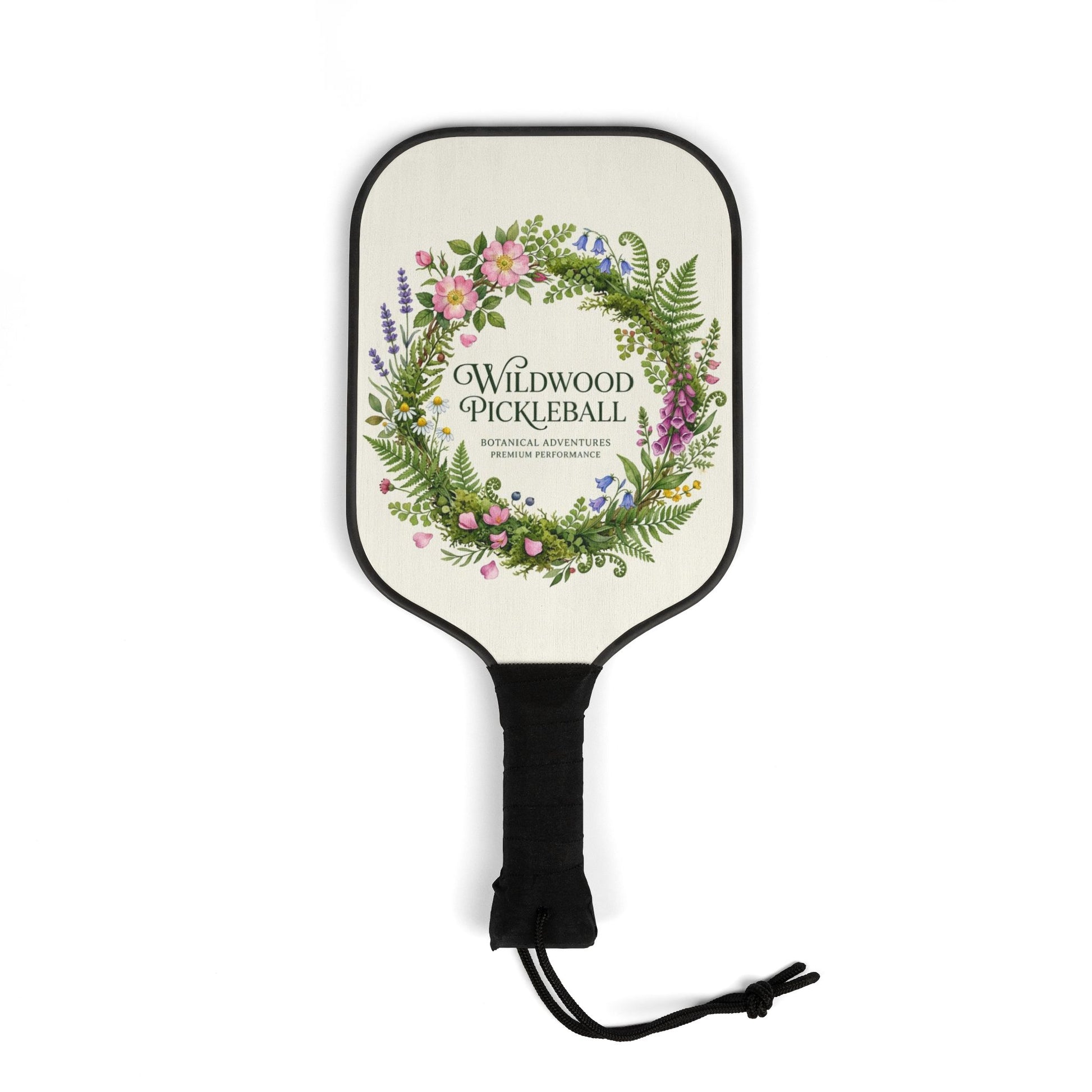 Wildwood Floral Wreath Ready-to-Play Pickleball Set