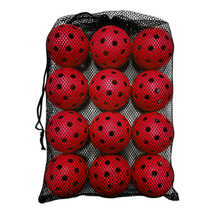 Outdoor Pickleballs 12-Pack with Mesh Bag — photo 2