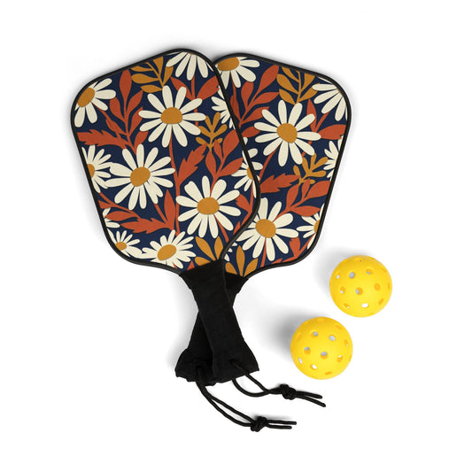 Daisy Floral Ready-to-Play Pickleball Set — photo 2