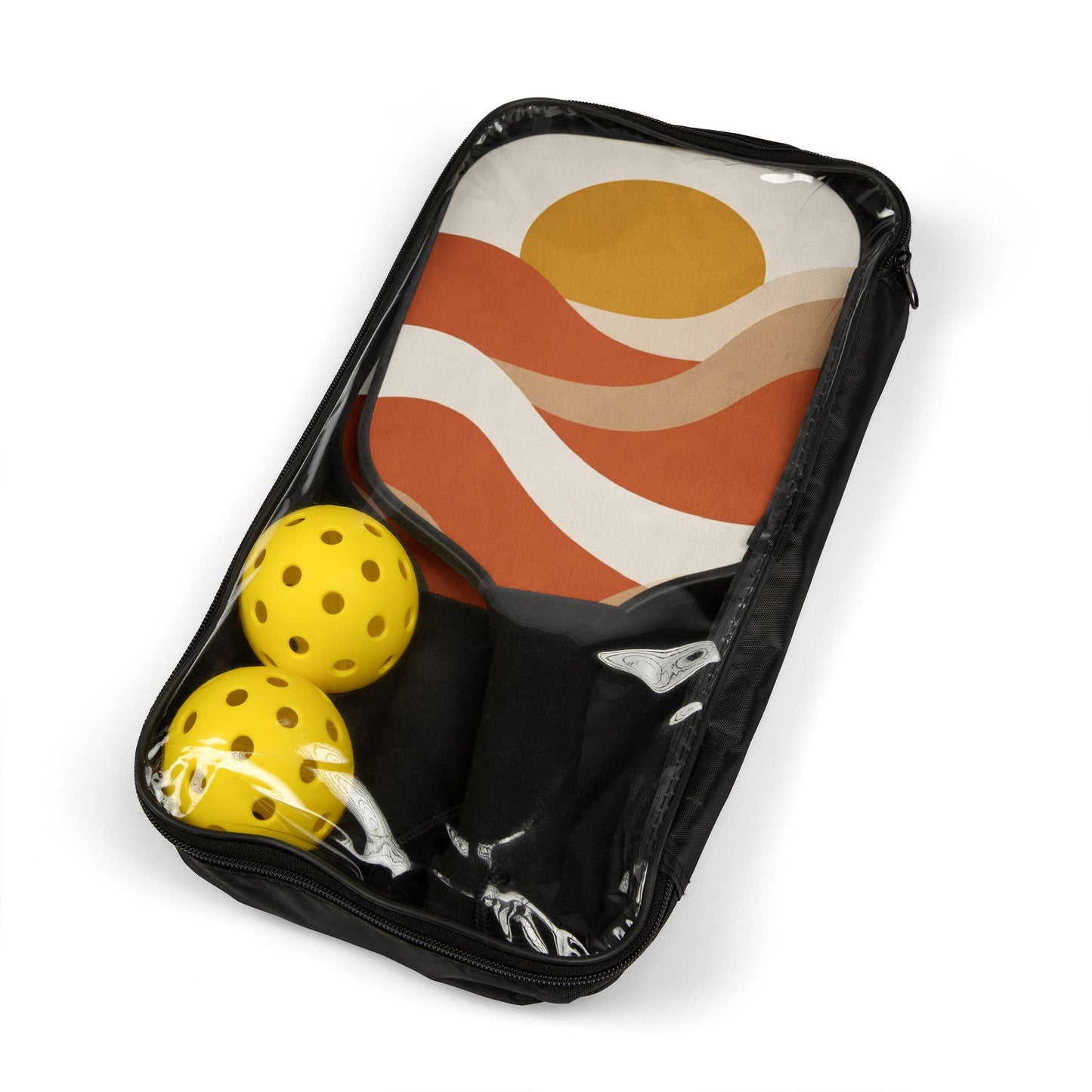 Sunset Waves Ready-to-Play Pickleball Set — photo 4