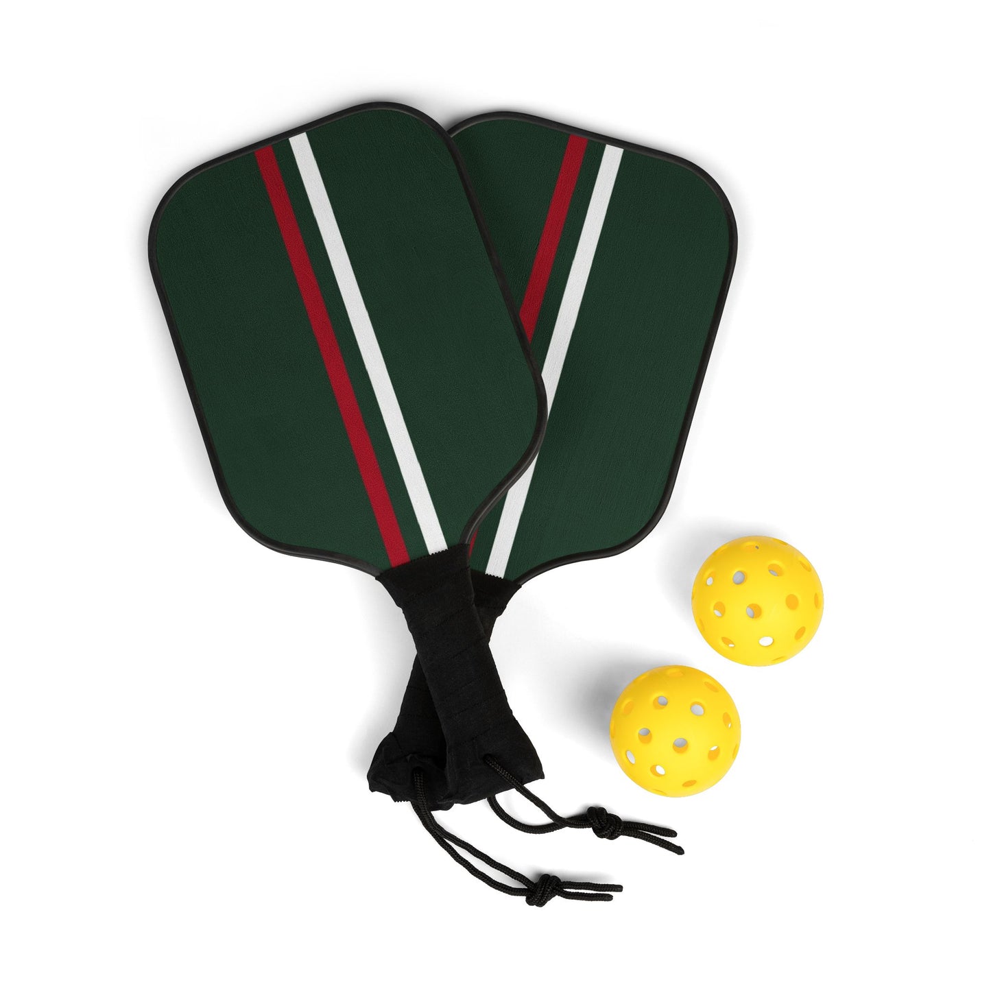 Green Stripe Ready-to-Play Pickleball Set — photo 2
