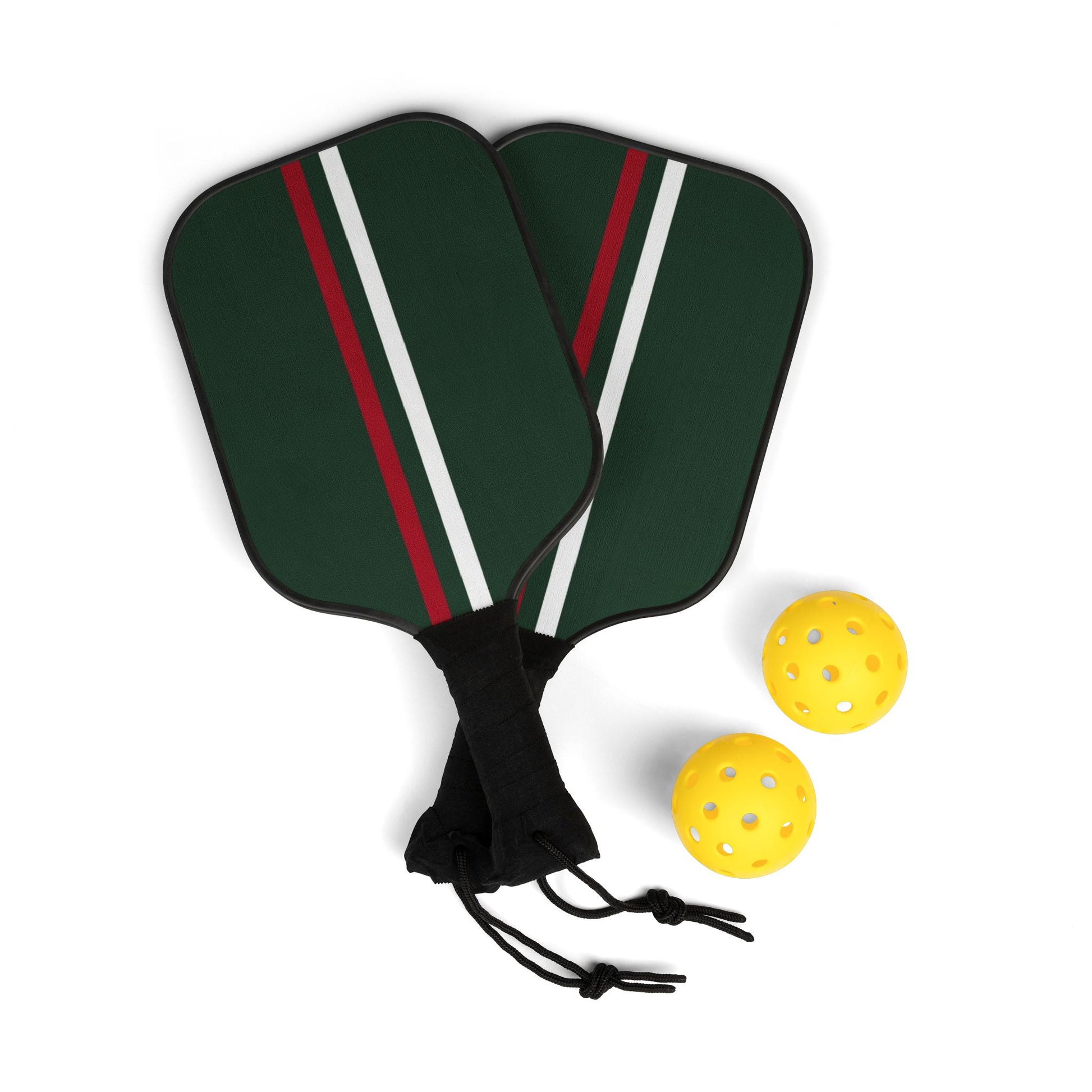 Green Stripe Ready-to-Play Pickleball Set — photo 2