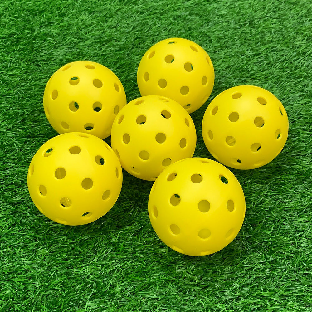 Outdoor Pickleballs 12-Pack with Mesh Bag